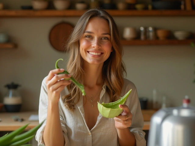 Jak připravit masku na obličej z aloe vera pro zářivou pleť