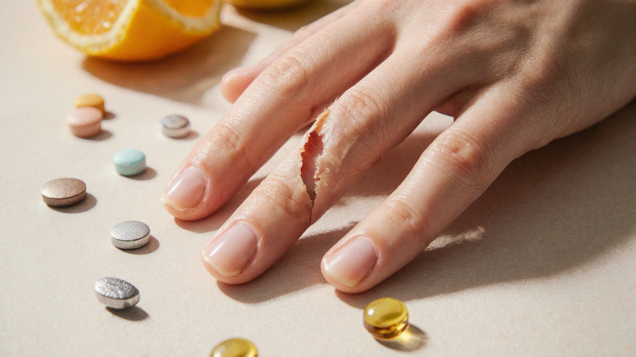 Co chybí za vitamín, když se třepí nehty? Nejčastější příčiny a jak to opravit