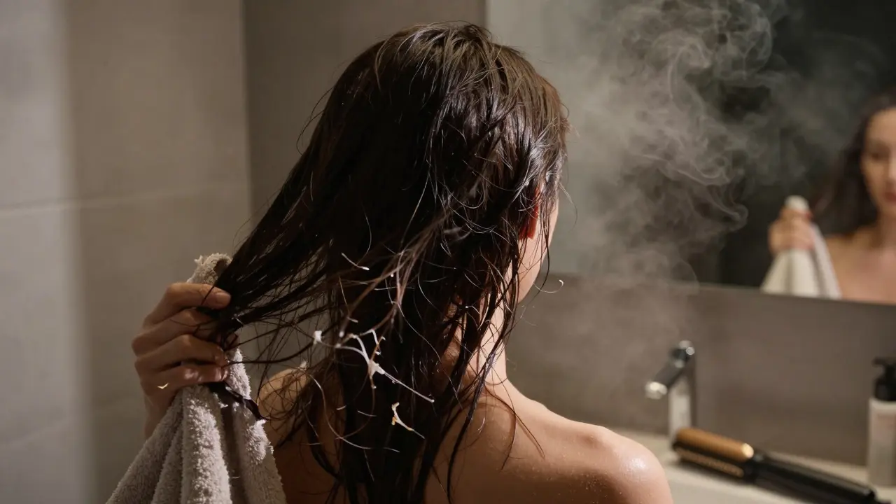 Co nejvíce ničí vlasy? 7 nejhorších kázní, které je poškozují