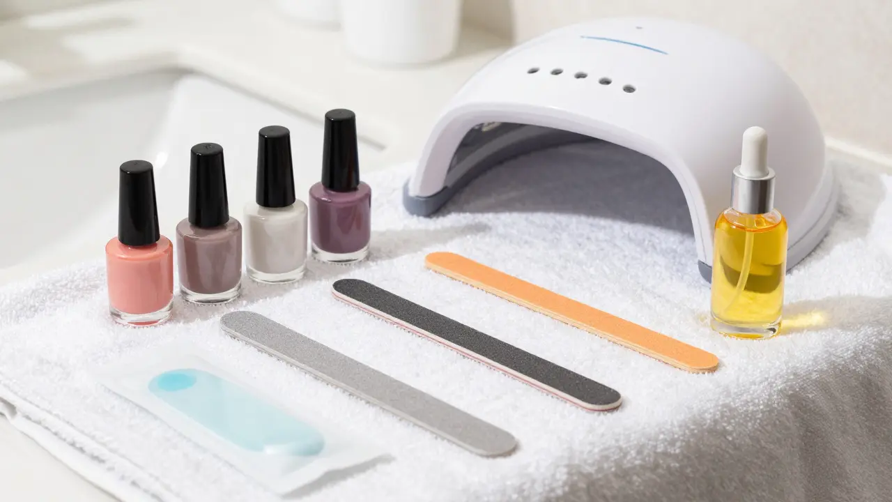 Jak udělat gelové nehty na nohou krok za krokem