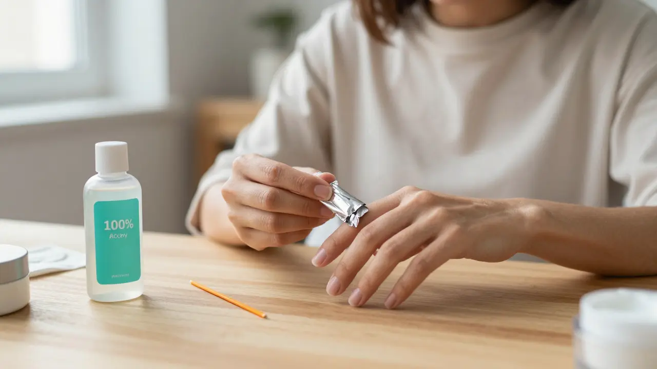 Jak si doma sundat Shellac bez poškození nehtů