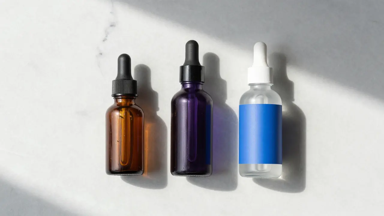 Lahev s vitamínem C, retinolem a hyaluronom