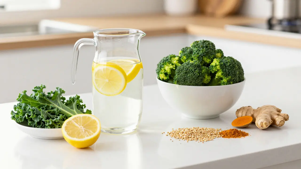 Přírodní alternativy k detoxikačním čajům