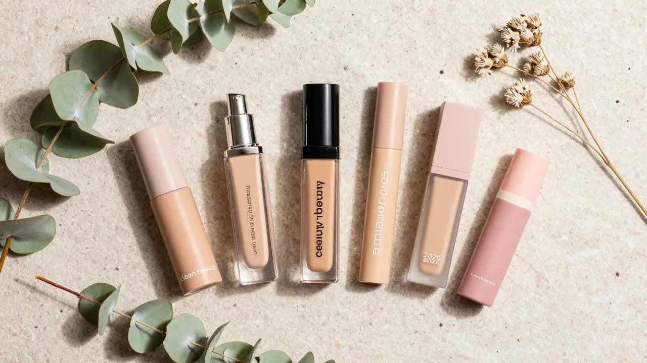 Přirozené make-up produkty s bylinkami