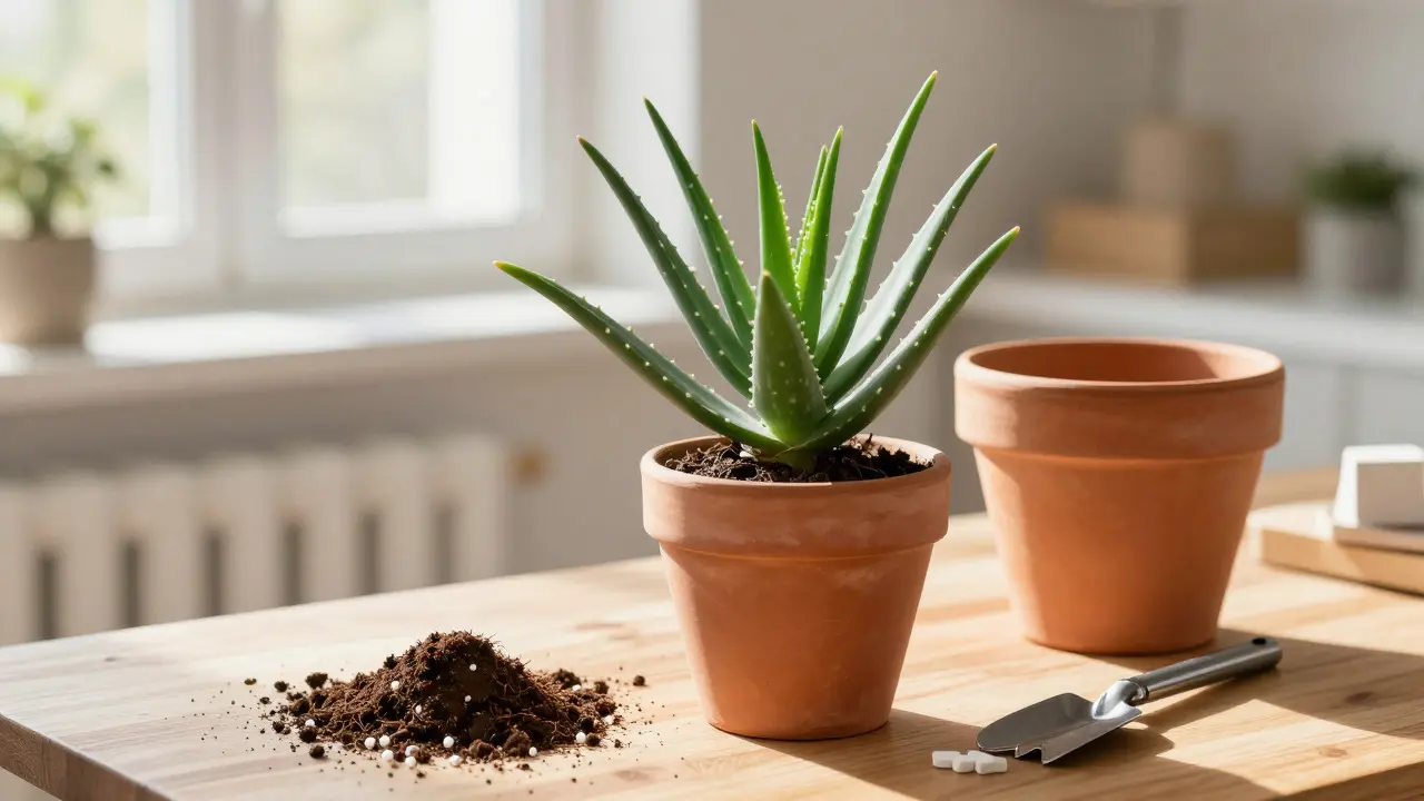 Přesazování aloe vera: Kdy, jak a na co si dát pozor pro zdravou rostlinu
